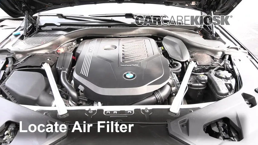 2020 BMW 840i xDrive Gran Coupe 3.0L 6 Cyl. Turbo Filtre à air (moteur)